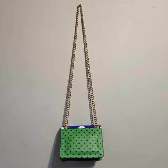 Moschino Polka-Dot Logo-Chain Shoulder Bag - Picture 7 of 10